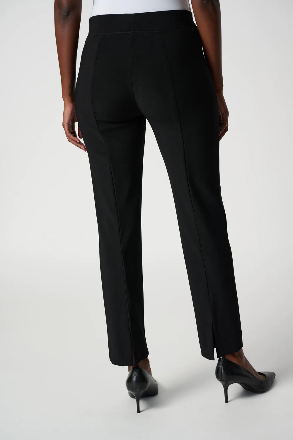 Black Classic Straight Pant