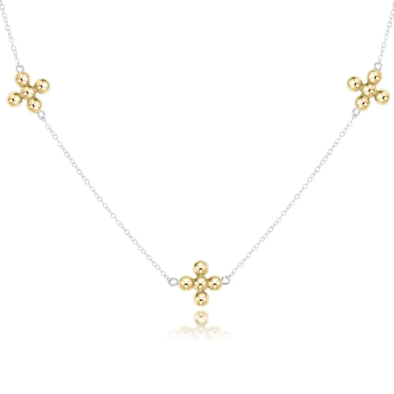 Simplicity Chain Sterling 15" Choker - Multiple Materials