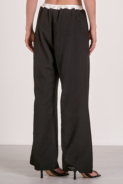Black and white Pants