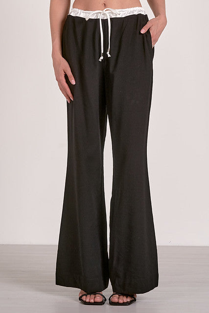 Black and white Pants