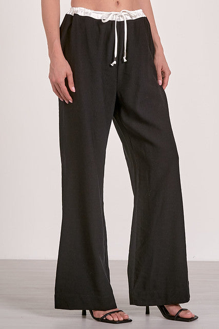 Black and white Pants