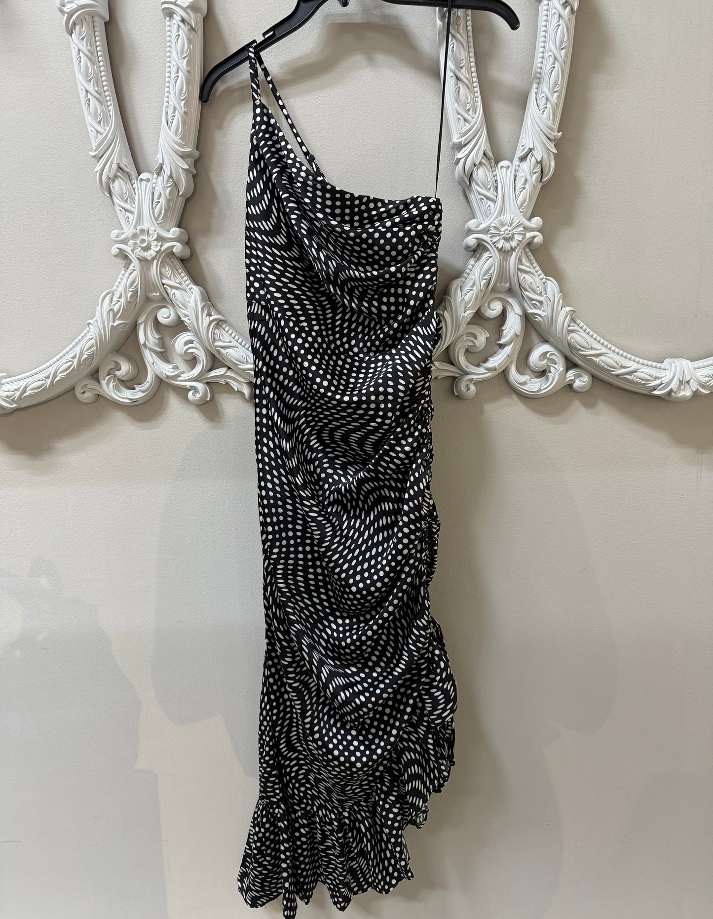 After Dark Polka Dot Dress