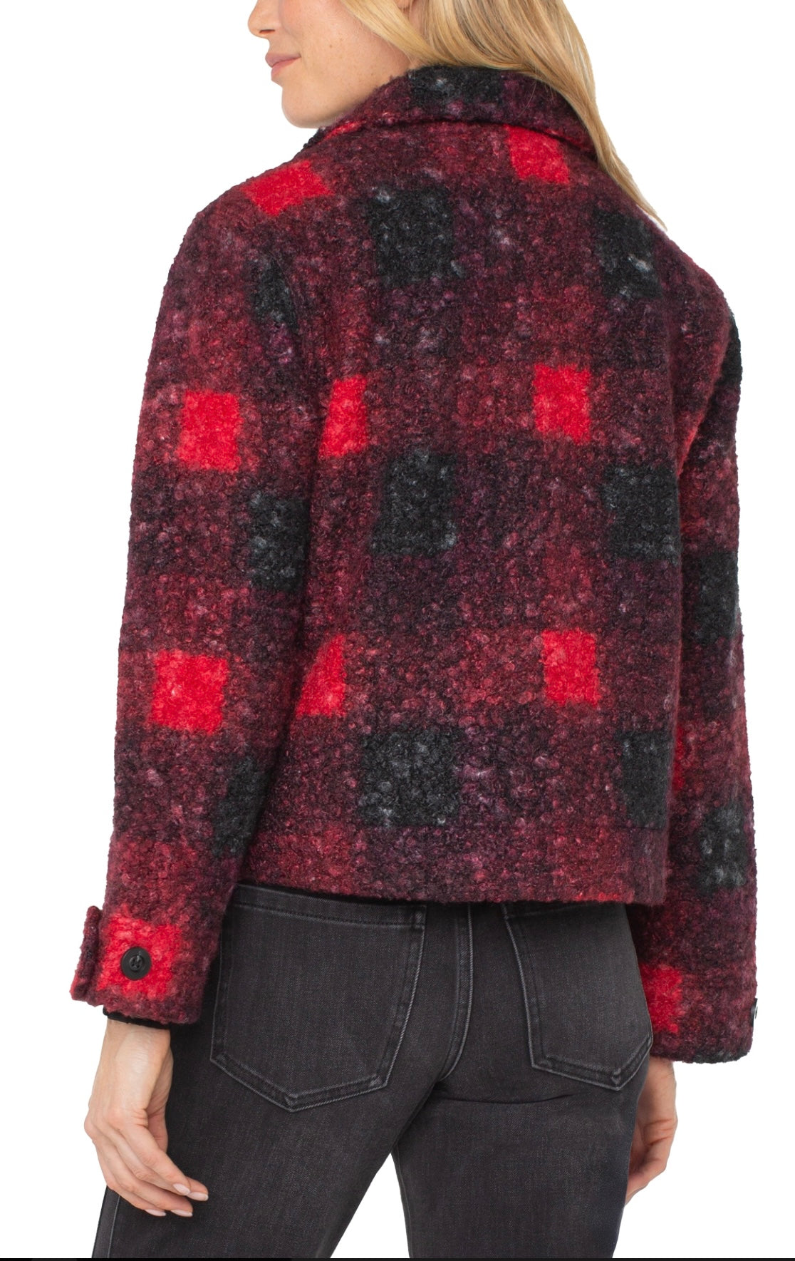 Button Front Boxy Shacket