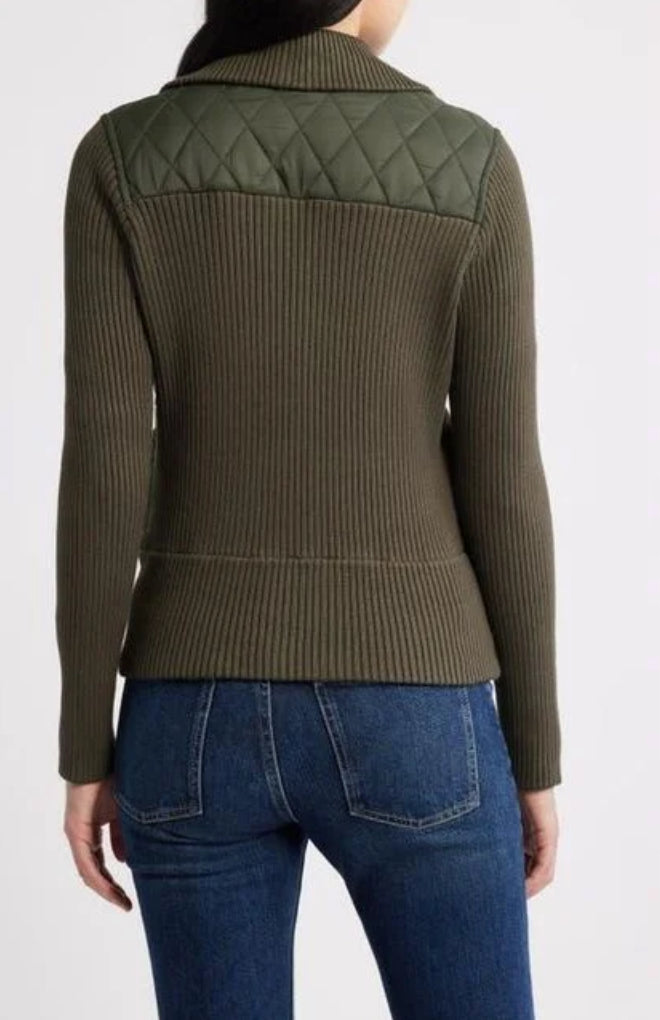 Women's Mixed Media Jacket