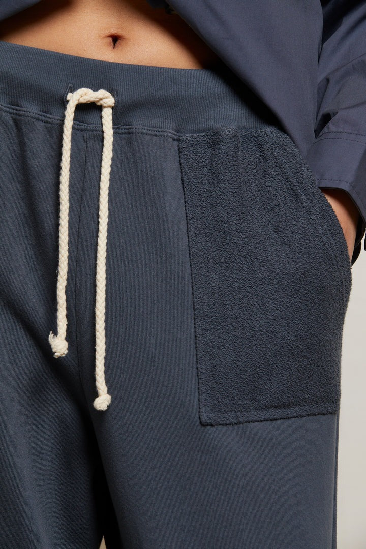 French terry reverse pant