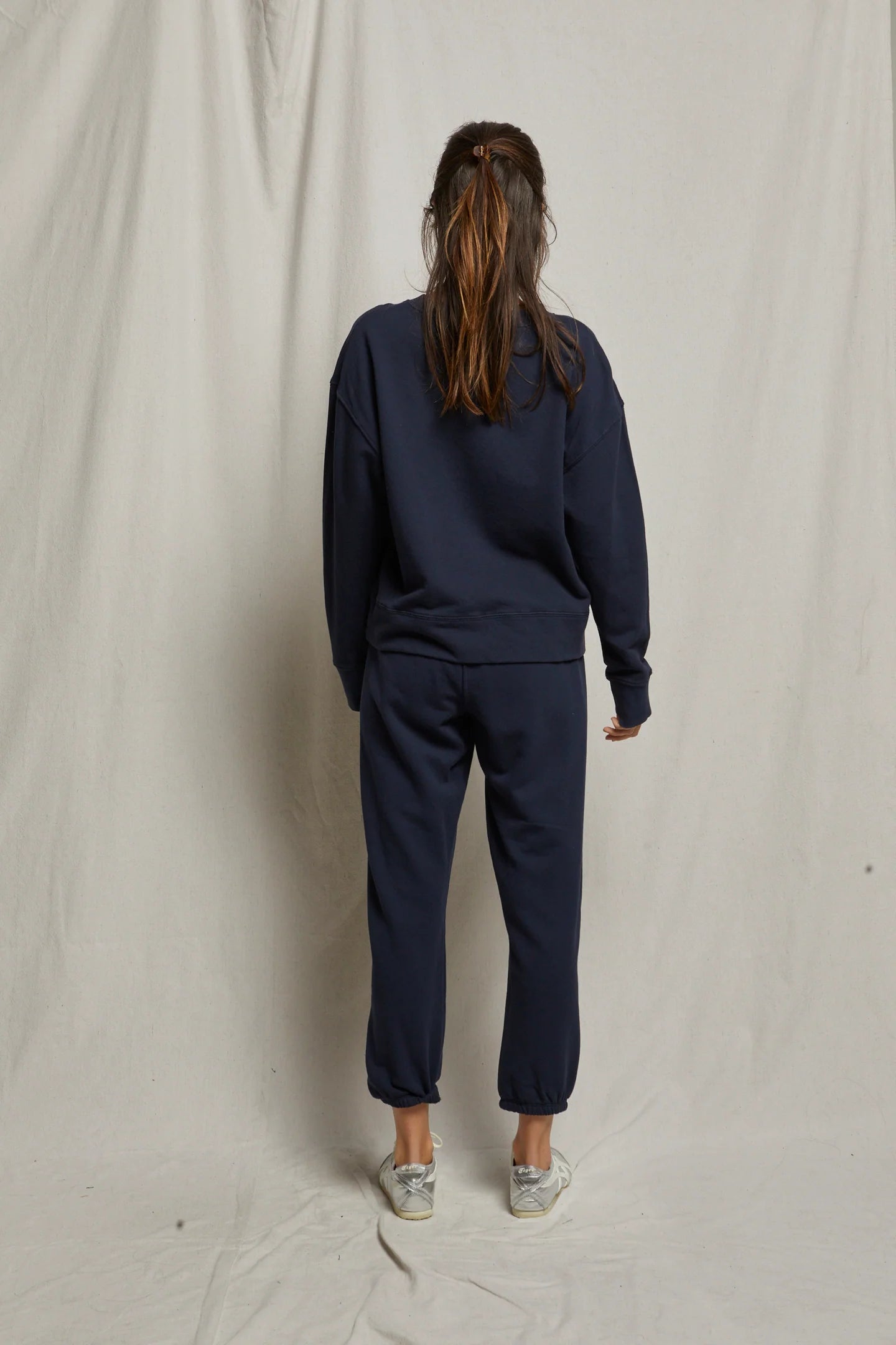 French terry cotton sweatshirt