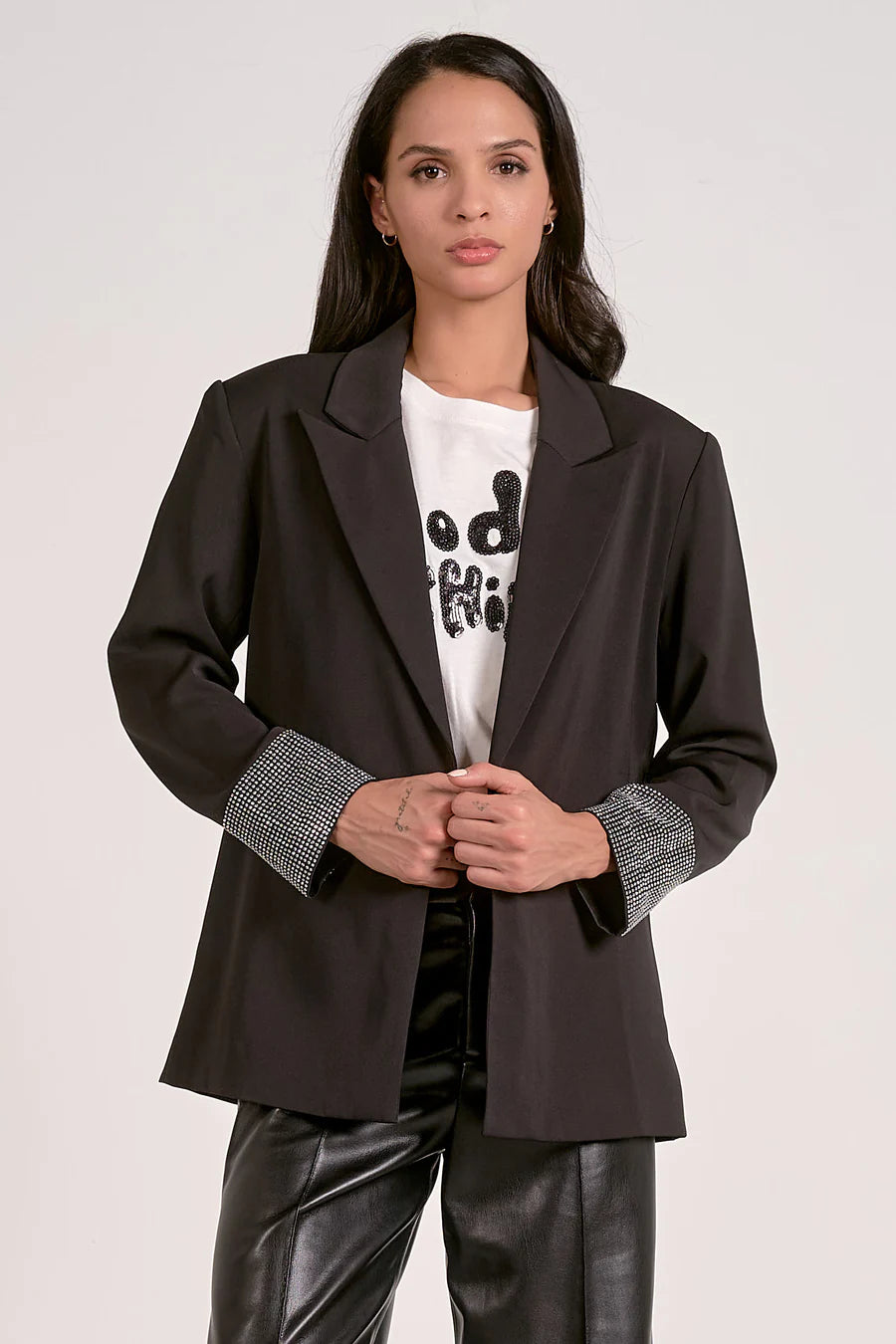 Rhinestone blazer