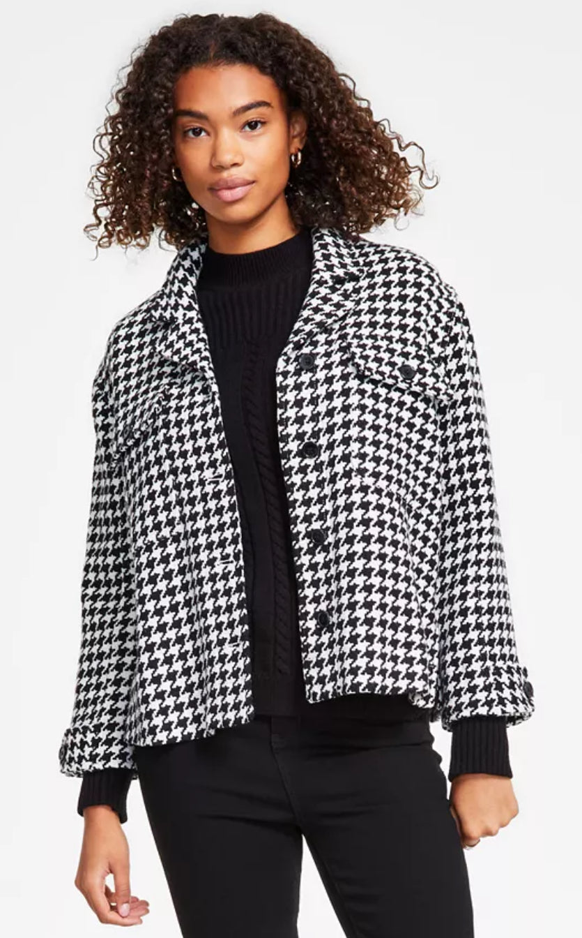 Women's Long-Sleeve Boxy Shacket