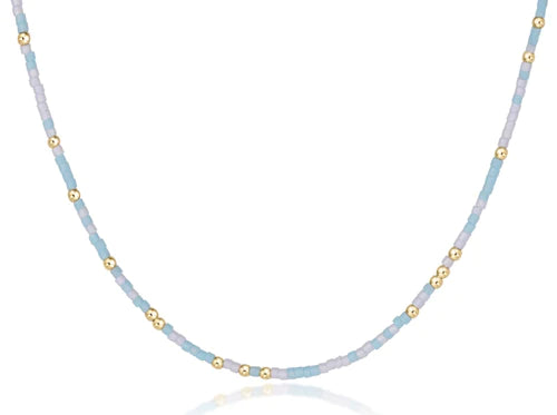 Hope Unwritten 15" Choker- Beaded