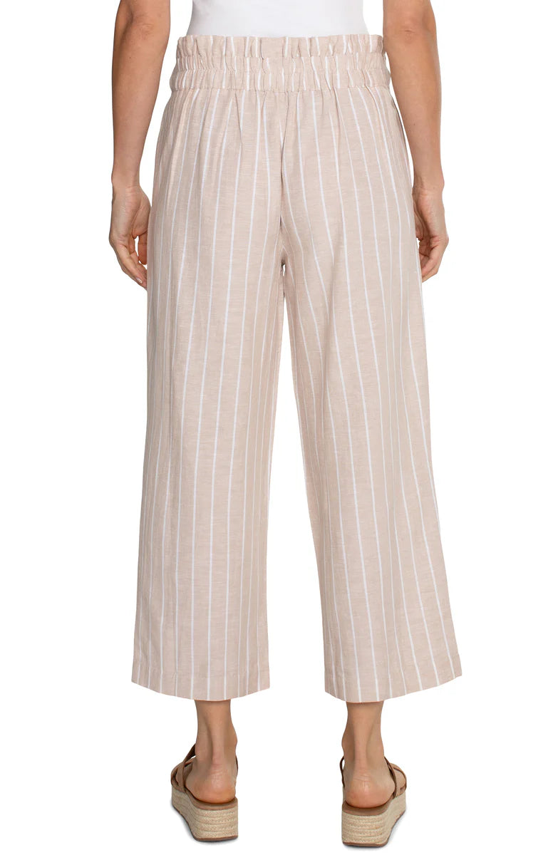 Stripe Trouser with Belt