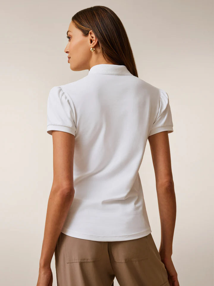 Pique Puff Short Sleeve Polo