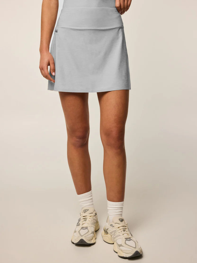 Phoenix Melange Skirt with Shortie