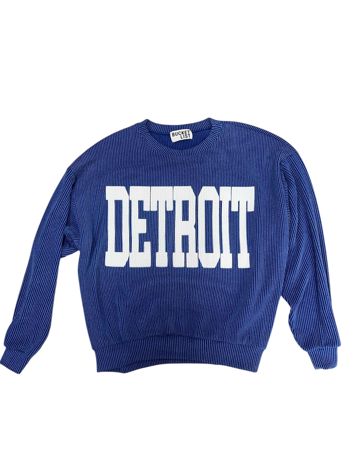 Oversized Detroit Crewneck