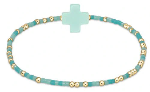EGirl Hope Unwritten Signature Cross Bracelet - Multiple Colors