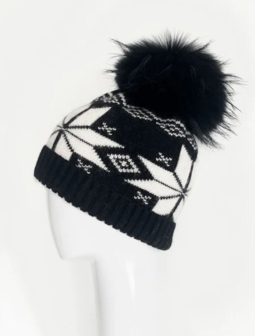 Linda Richards Nordic Snowflake Hat