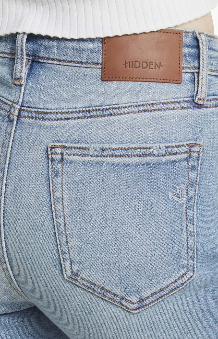 Tracey High Waist Ankle Straight Leg Jeans
