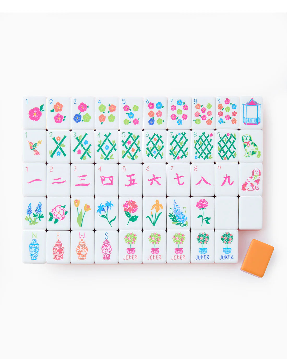 Sunset Mahjong Set
