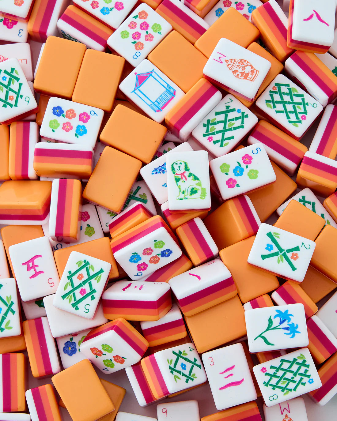 Sunset Mahjong Set