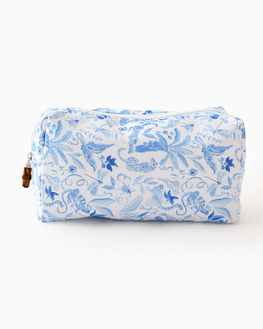 Amazon Blue Mahjong Tile Bag X Catherine Cartie Collab