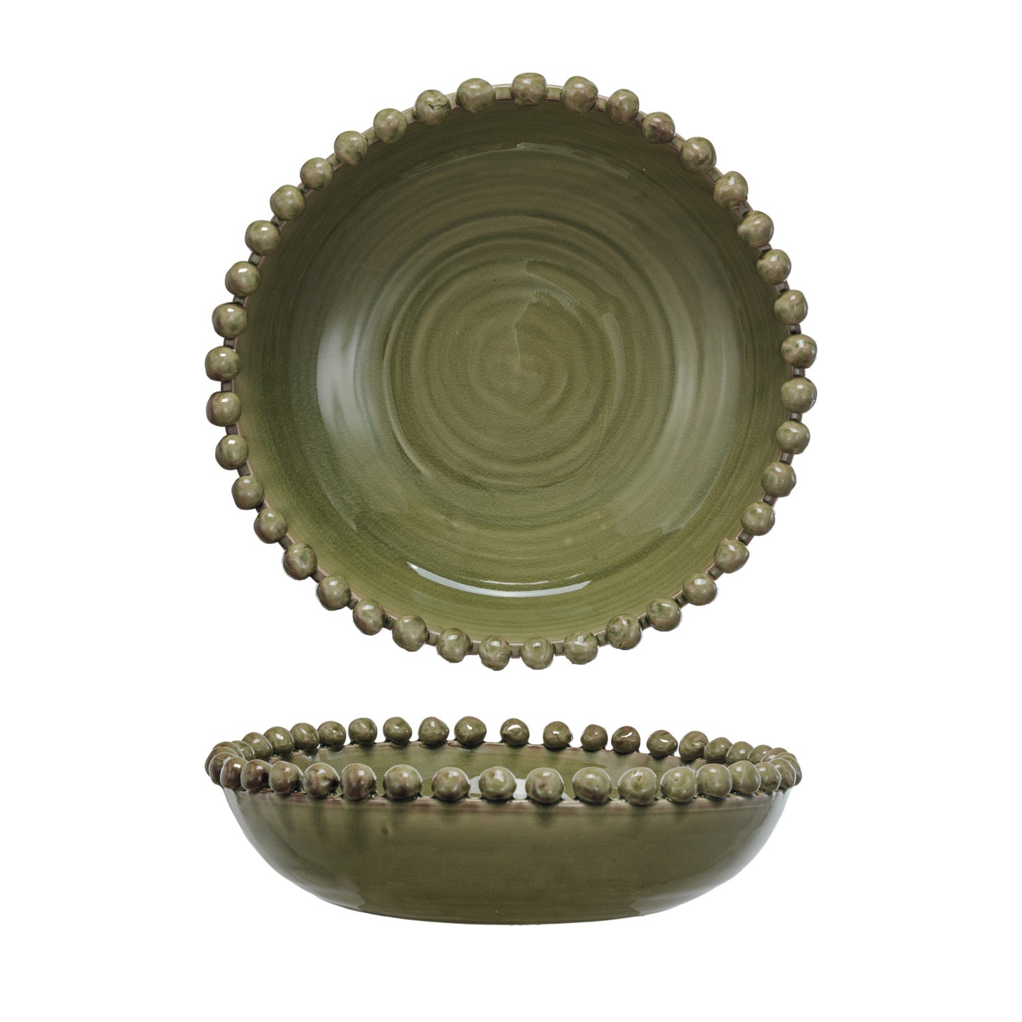 Decorative Terra-cotta Bowl