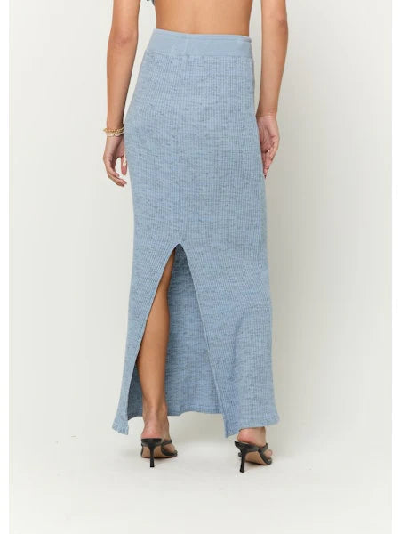 Milan Sweater Rib Midi Skirt