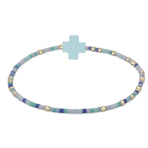 EGirl Hope Unwritten Signature Cross Bracelet - Multiple Colors