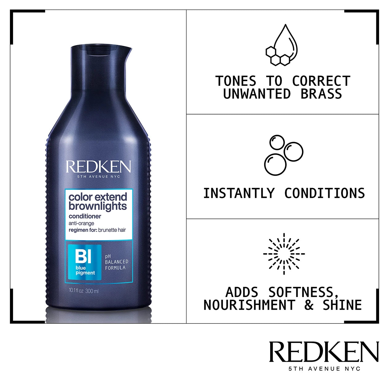 Redken Color Extend Brownlights Blue Toning Conditioner