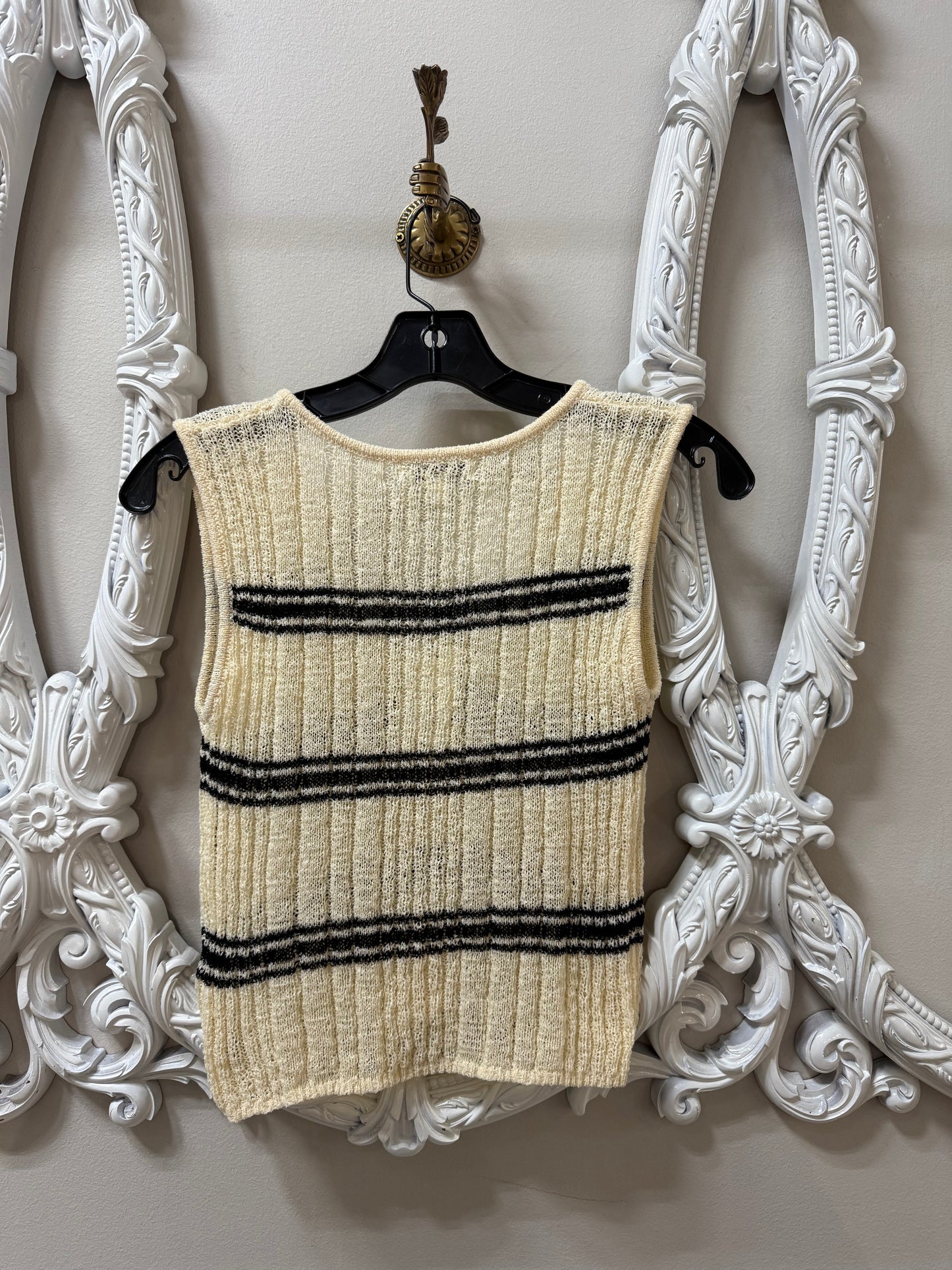 Button down Knit Tank Top