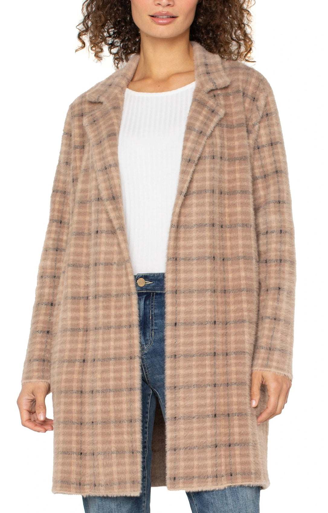 Open Front Coatigan Sweater