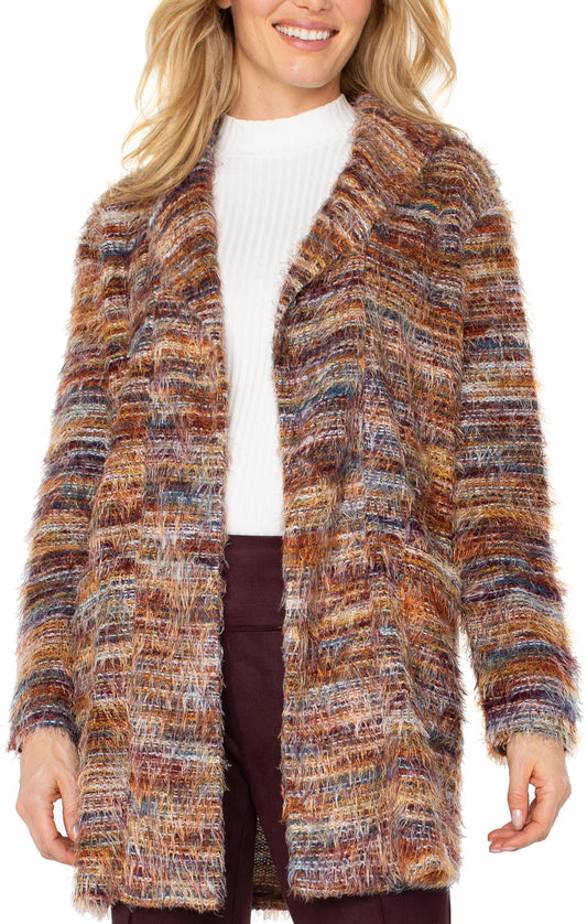 Open Front Coatigan Sweater