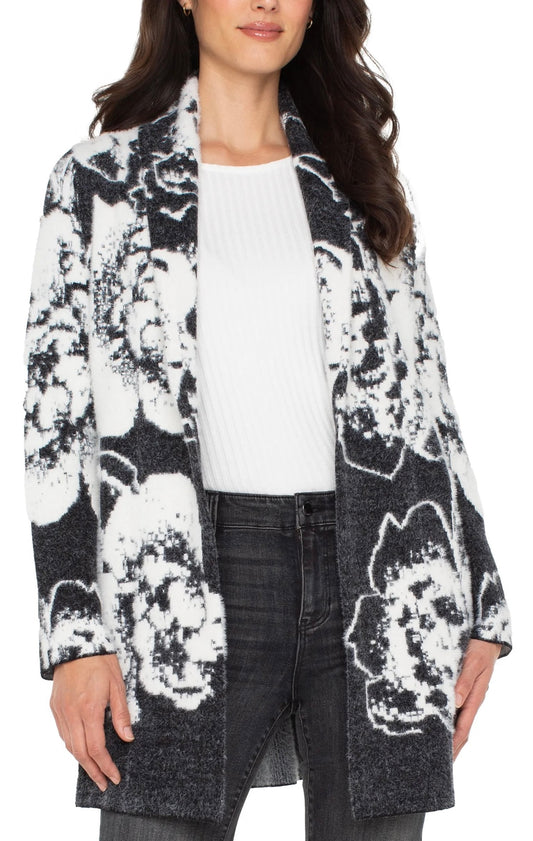 Open Front Coatigan Sweater