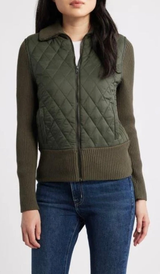 Women's Mixed Media Jacket