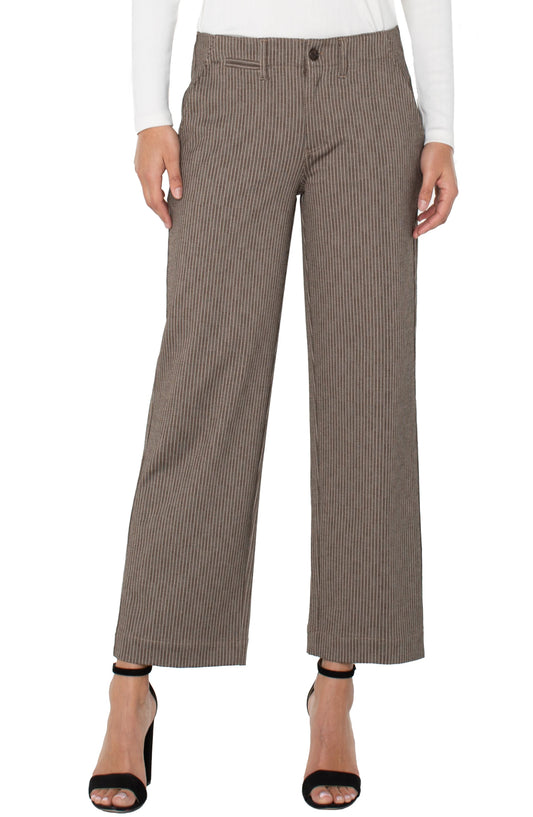Wide Leg Crop Trouser