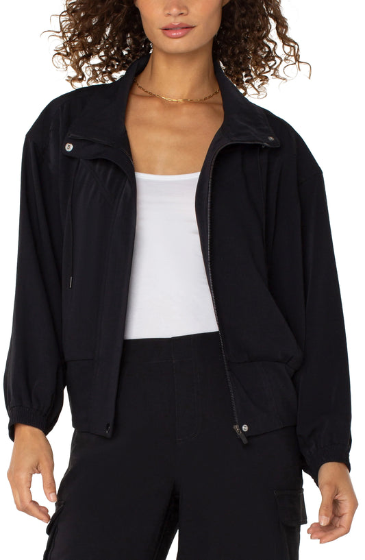 Zip Up Dolman Jacket