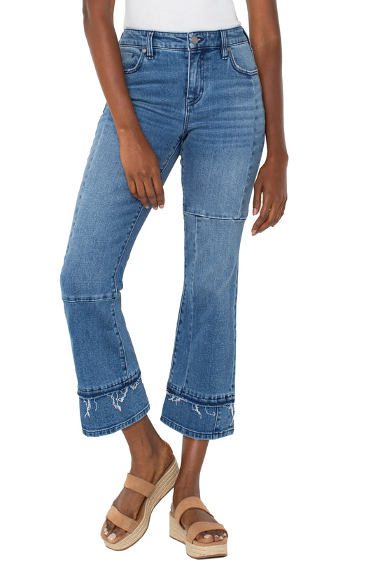 Hannah Crop Flare | Mid-Rise
