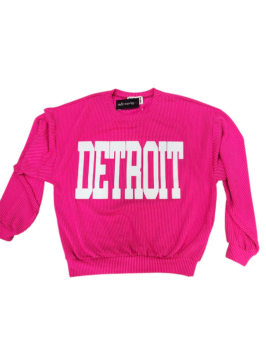 Oversized Detroit Crewneck