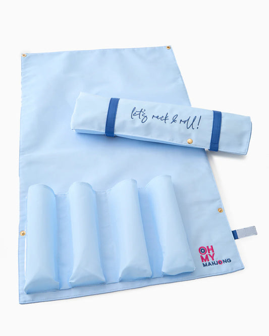 Light Blue Let's Rack & Roll Bags