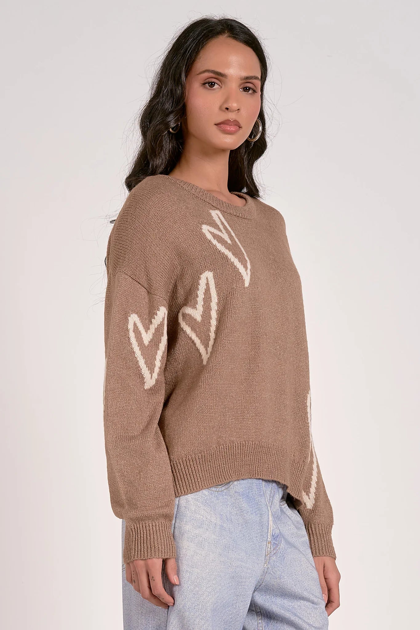 Jules Heart Sweater