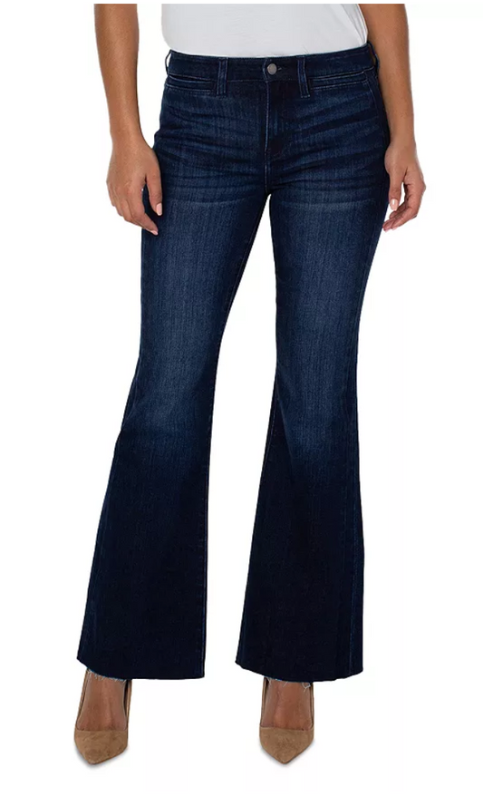 Liverpool Los Angeles Hannah Flare Jeans in Flare