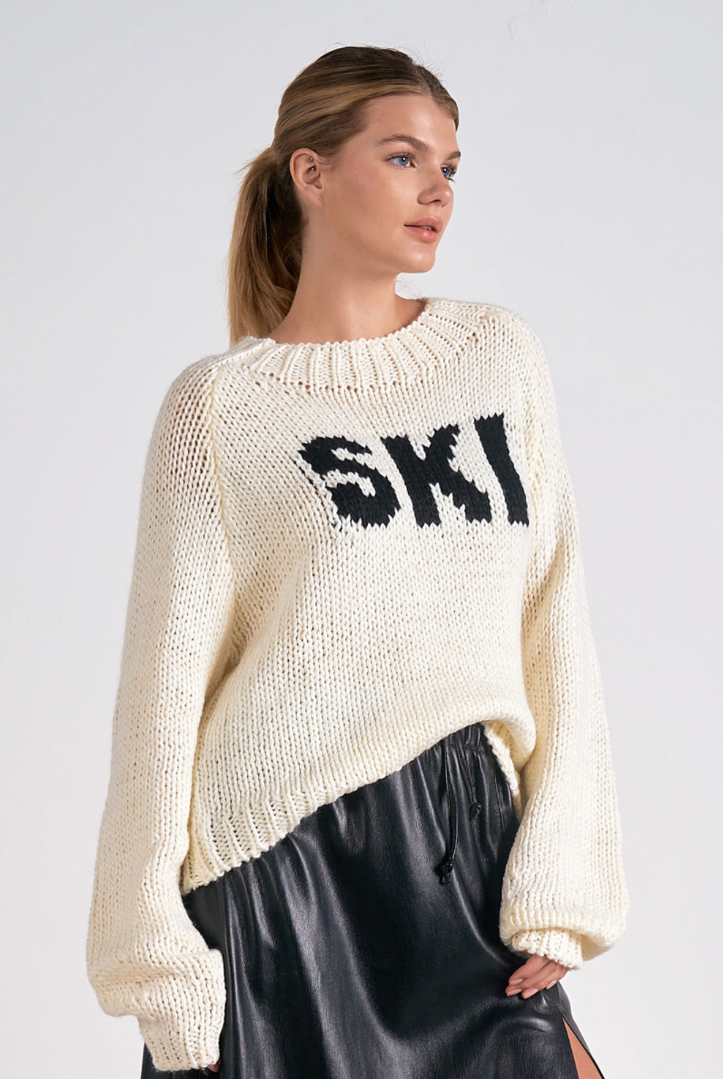 Ski Creme Sweater