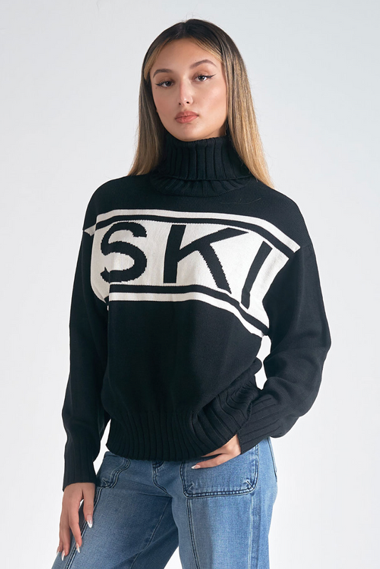 Block Ski Sweater