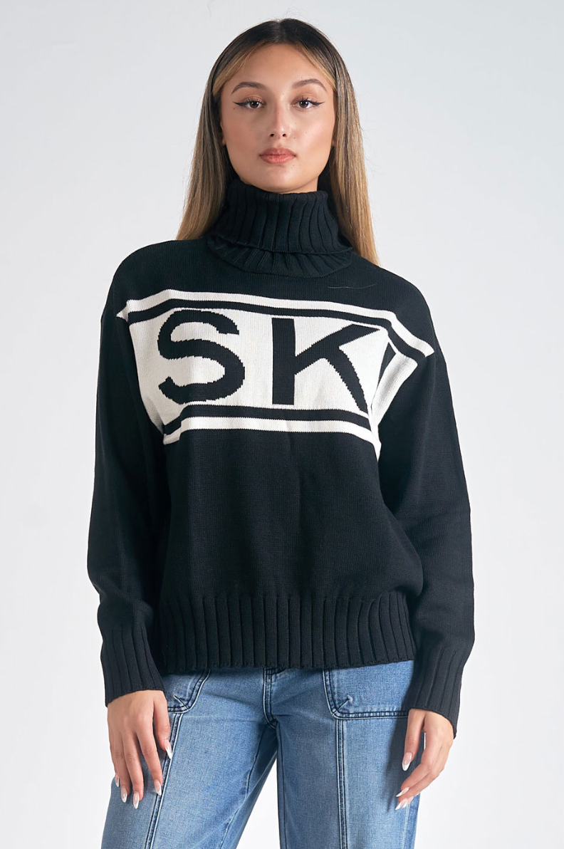 Block Ski Sweater