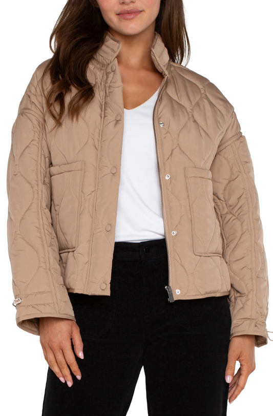 Quilted Jacket Full Zip