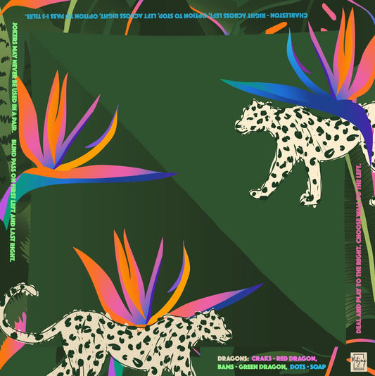 BESPOKE MAHJONG CHEETAH COUTURE MAT