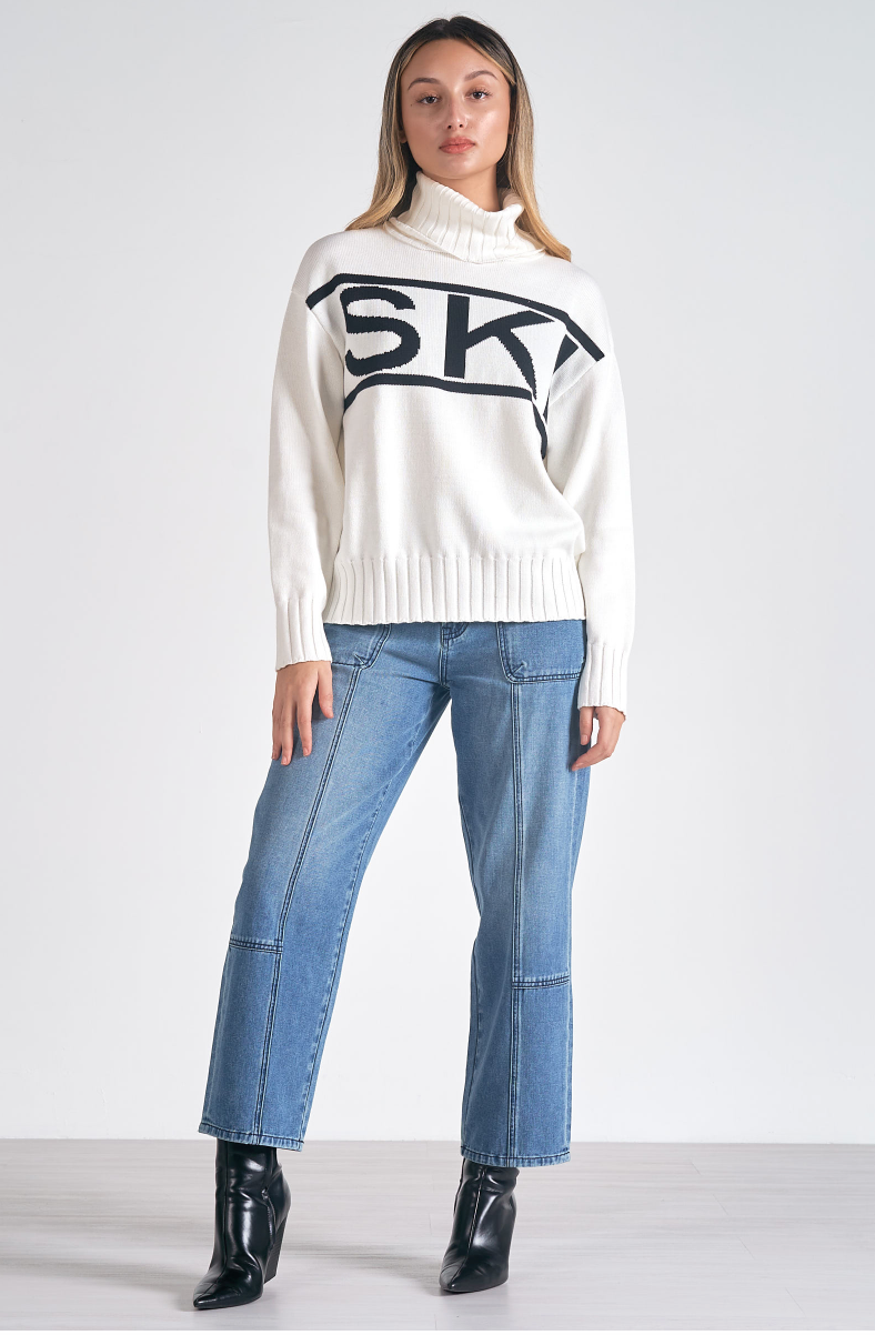 Block Ski Sweater