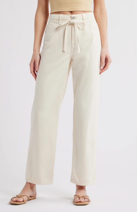 The Ella High Rise Wide Straight Jean