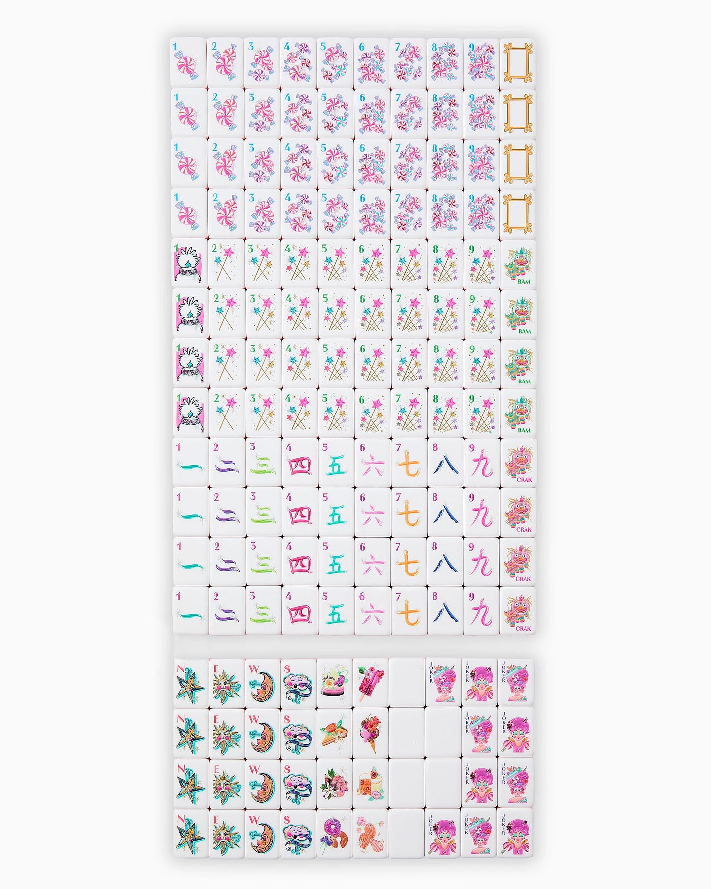 Oh My Mahjong Glitterville Tiles