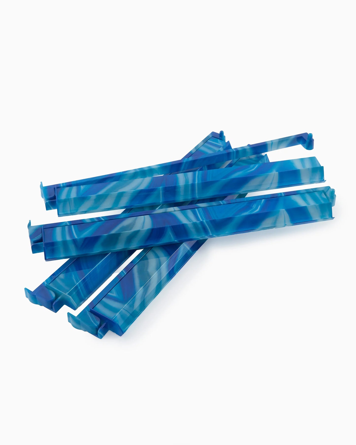 Oh My Mahjong Blue Lace Agate Rack and Pusher Set