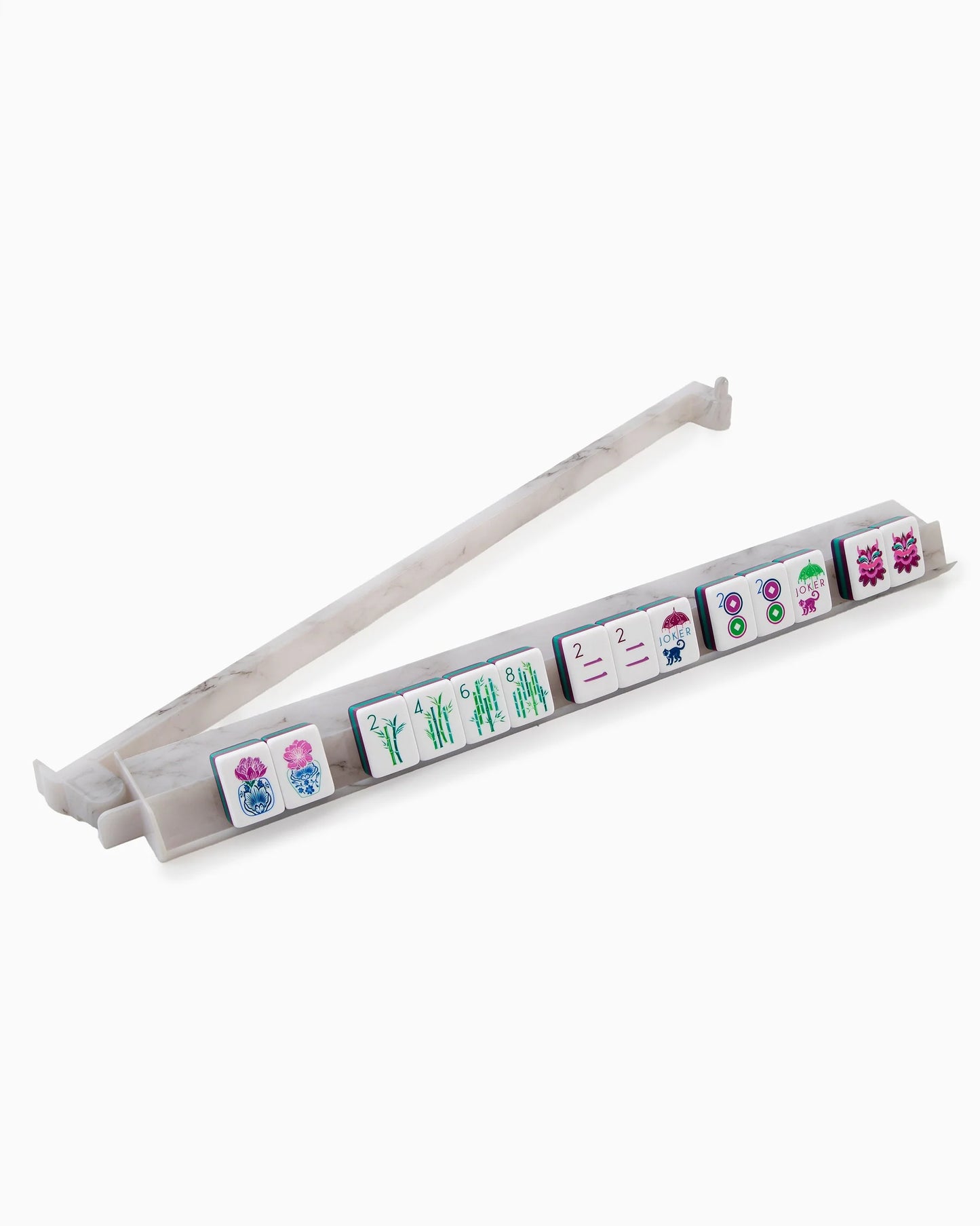 Oh My Mahjong Carrara Rack and Pusher Set