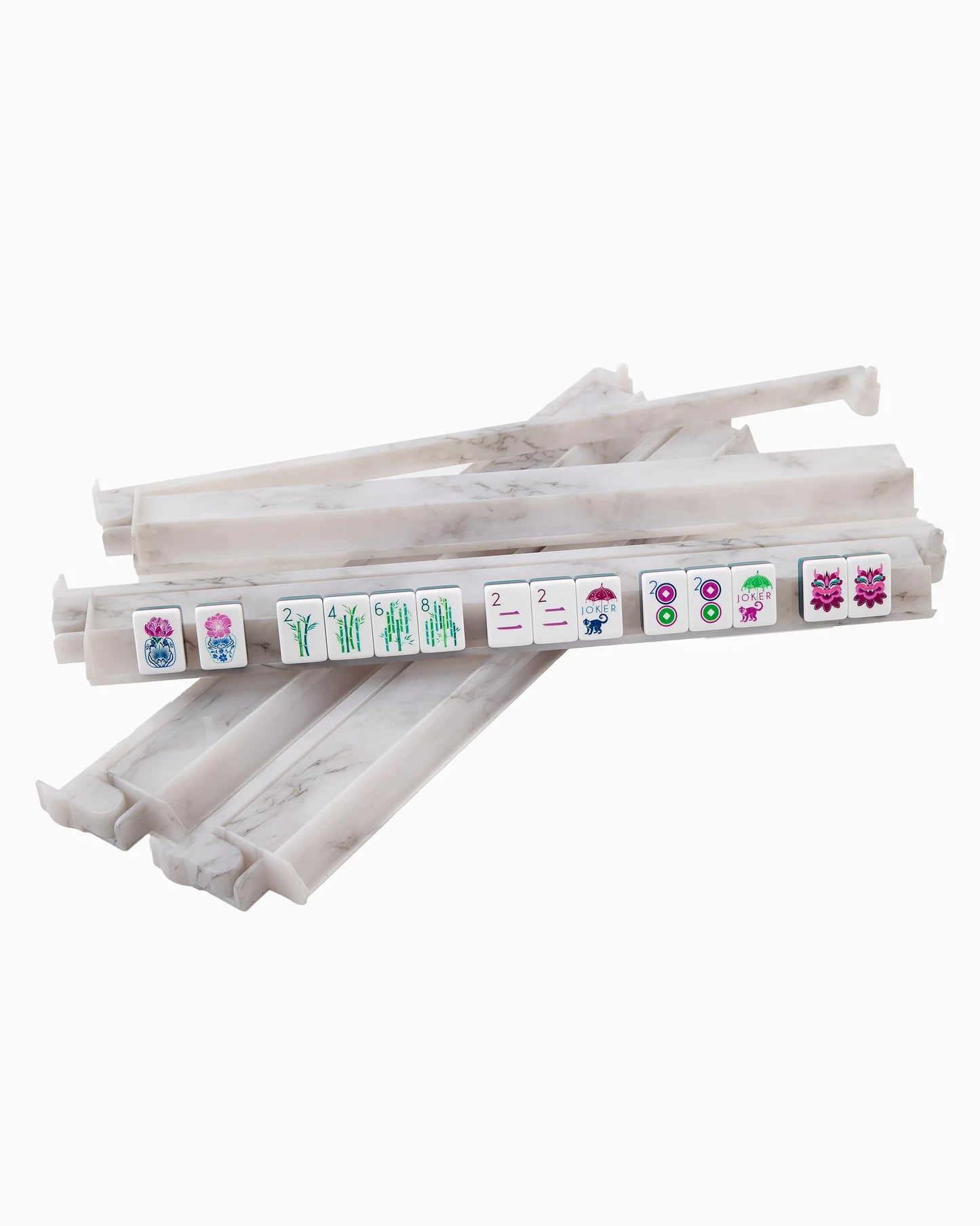 Oh My Mahjong Carrara Rack and Pusher Set